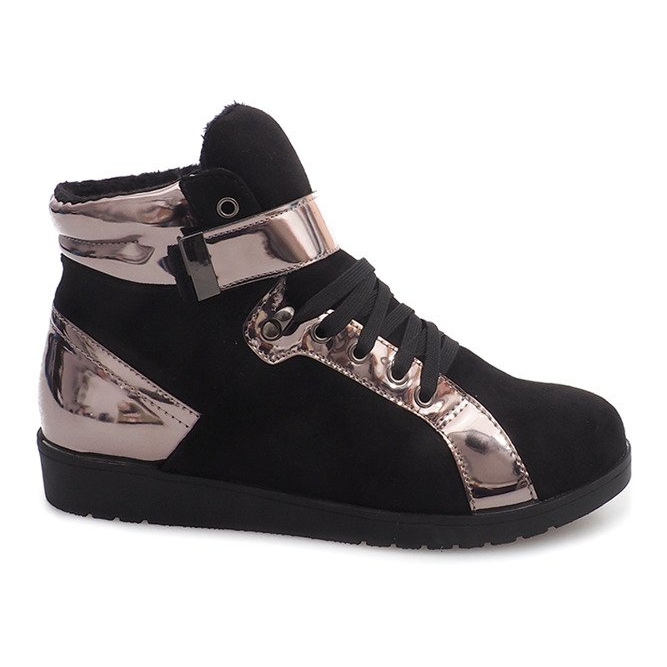 Lämmin lenkkarit 2026-1 musta harmaa