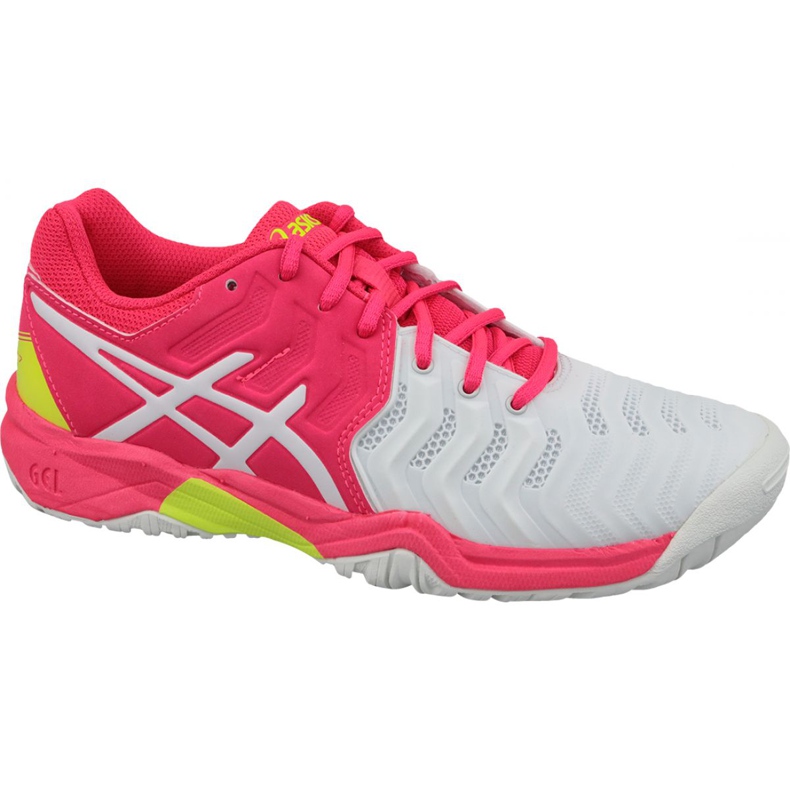 Asics Gel-Resolution 7 Gs Jr C700Y-116 tenniskengät vaaleanpunainen