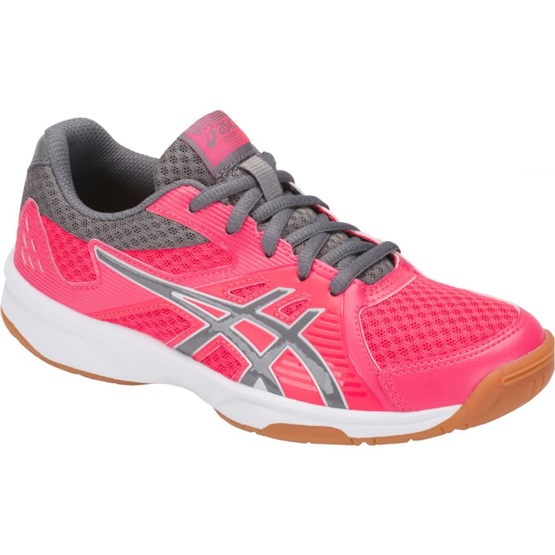 Asics Upcourt 3 Gs Jr 1074A005-700 lentopallokengät monivärinen vaaleanpunainen