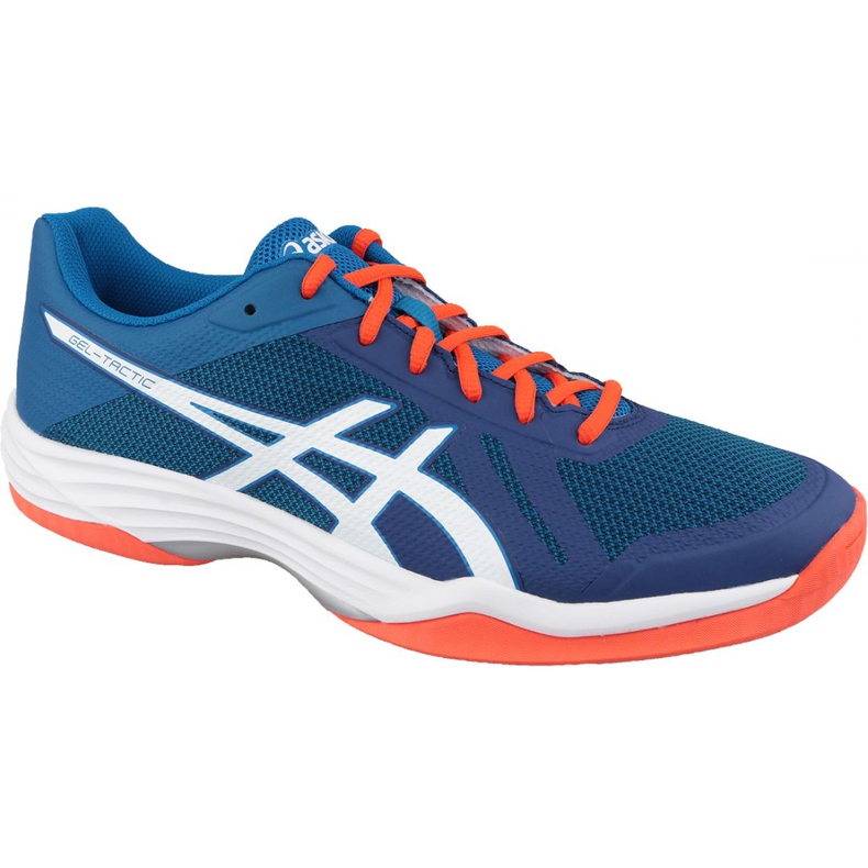 Asics Gel-Tactic M B702N-401 lentopallokengät laivastonsininen sininen