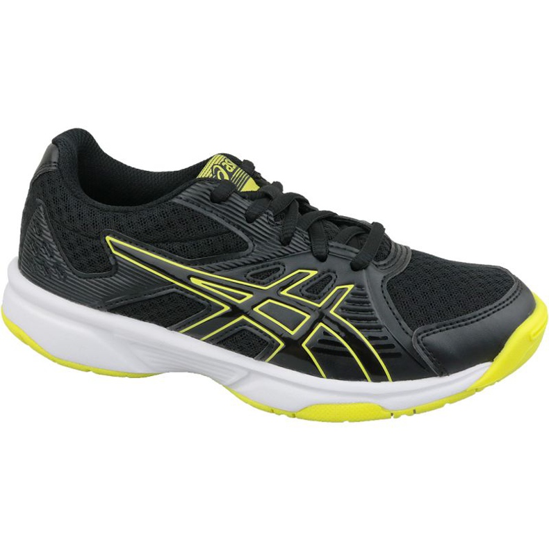 Asics Upcourt 3 Gs Jr 1074A005-003 lentopallokengät musta musta