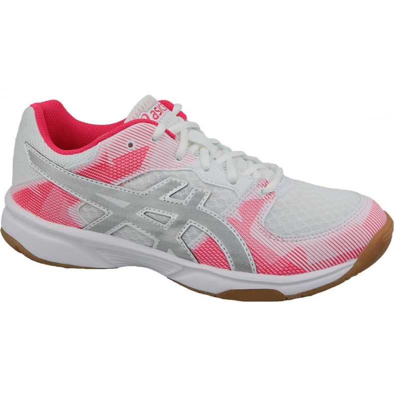 Asics Gel-Tactic Gs Jr 1074A014-101 lentopallokengät valkoinen harmaa