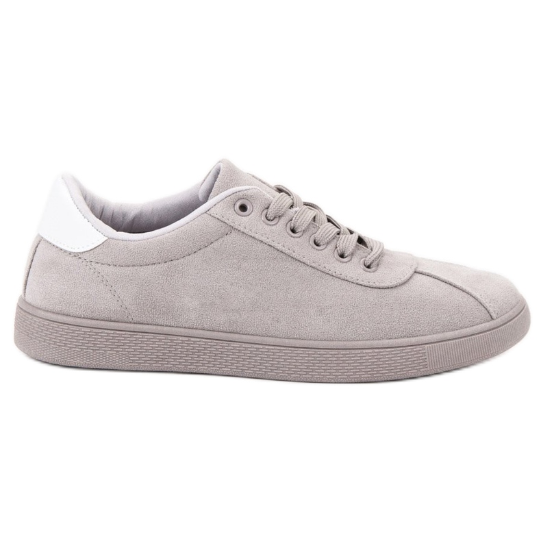 Ideal Shoes Harmaat nauhakengät