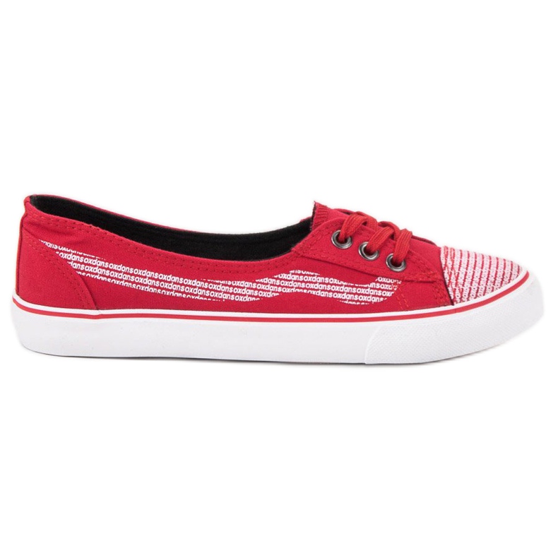 J. Star Punaiset lenkkarit valkoinen punainen