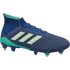 Adidas Predator 18.1 Sg M CP9262 jalkapallokengät tummansininen sininen