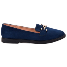 SHELOVET Suede Lords tummansininen