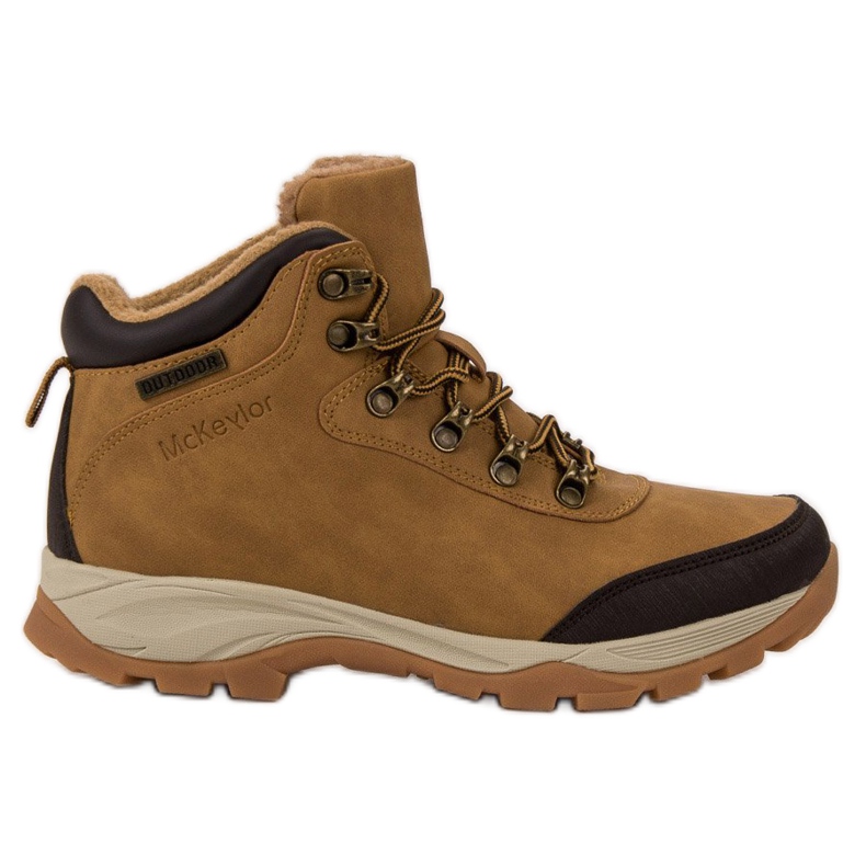 MCKEYLOR vaelluskengät ruskea