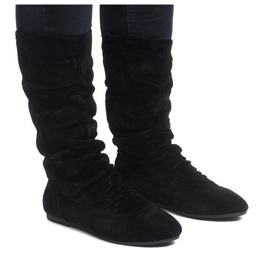 Lämmin saappaat Jodhpur saappaat 288-94 musta