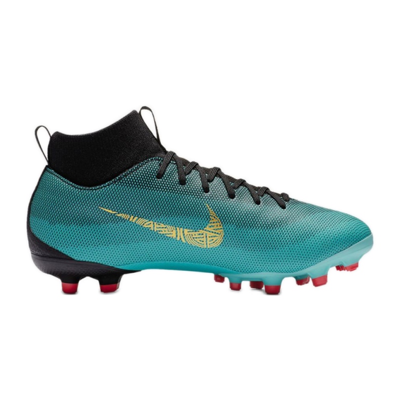 Nike Mercurial Superfly 6 Academy Gs CR7 Mg Jr AJ3111-390 jalkapallokengät sininen