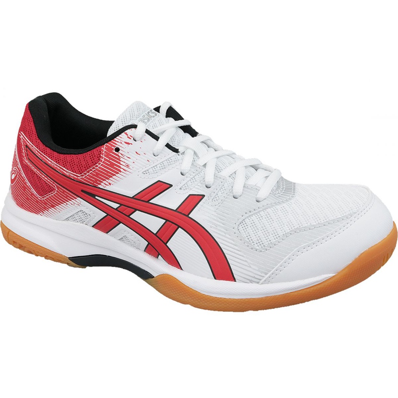 Asics Gel-Rocket 9 M 1071A030-101 lentopallokengät valkoinen valkoinen