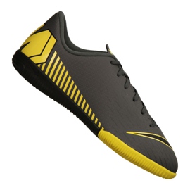 Sisäkengät Nike Jr VaporX 12 Academy Gs Ic Jr AJ3101-070 harmaa harmaa