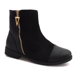 Lämpimät saappaat A-1 Musta