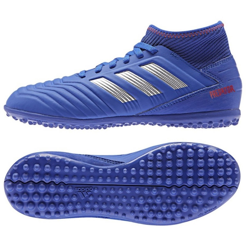 Adidas Predator 19.3 Tf Jr CM8546 siniset kengät sininen sininen