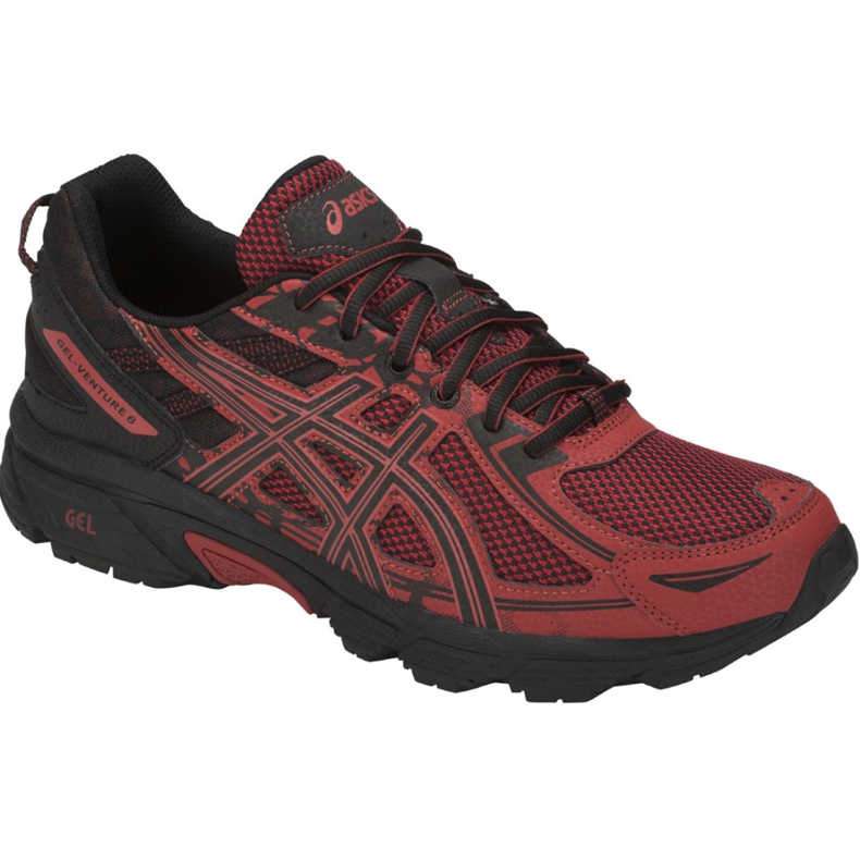 Juoksukengät Asics Gel-Venture 6 M T7G1N-800 punainen