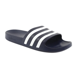 Adidas Adilette Aqua M F35542 tossut valkoinen tummansininen