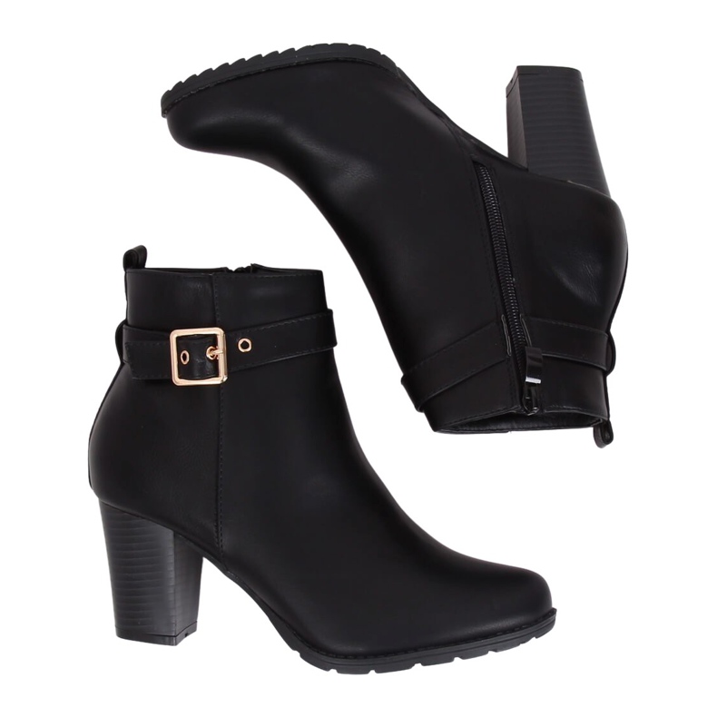 Mustat korkokengät F169 Musta