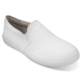 Classic Slip On Q1-41 Valkoiset lenkkarit valkoinen