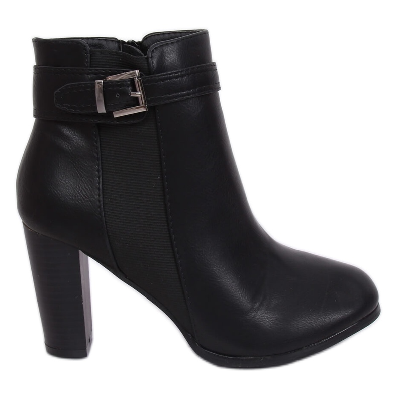 Musta F815-2 Mustat korkokengät