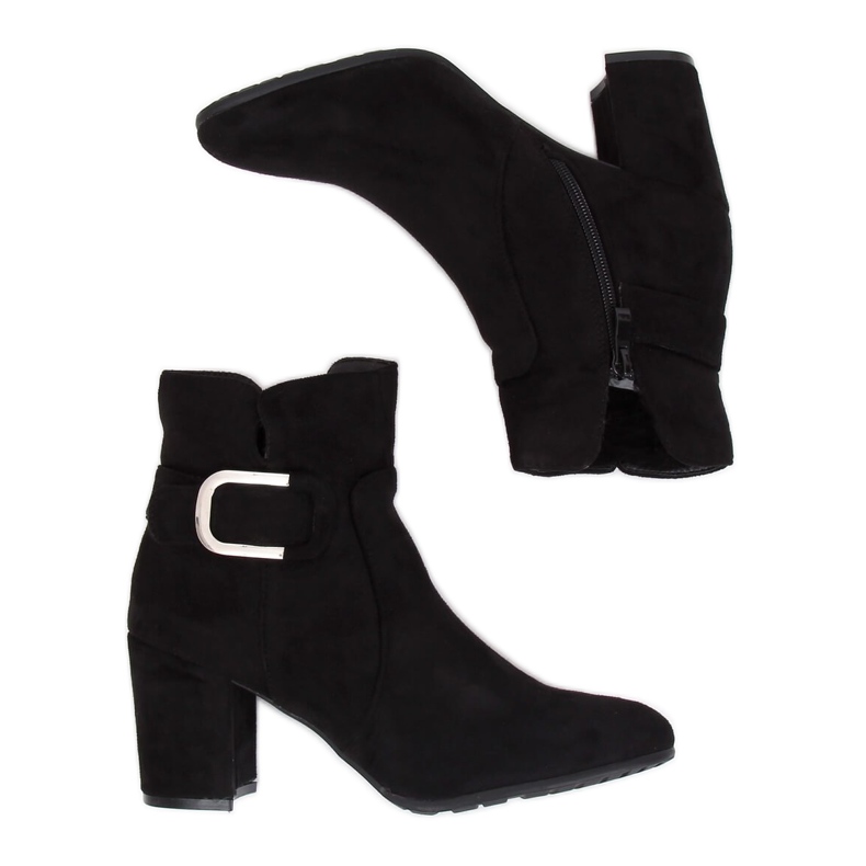 Mustat YL53 mustat korkokengät