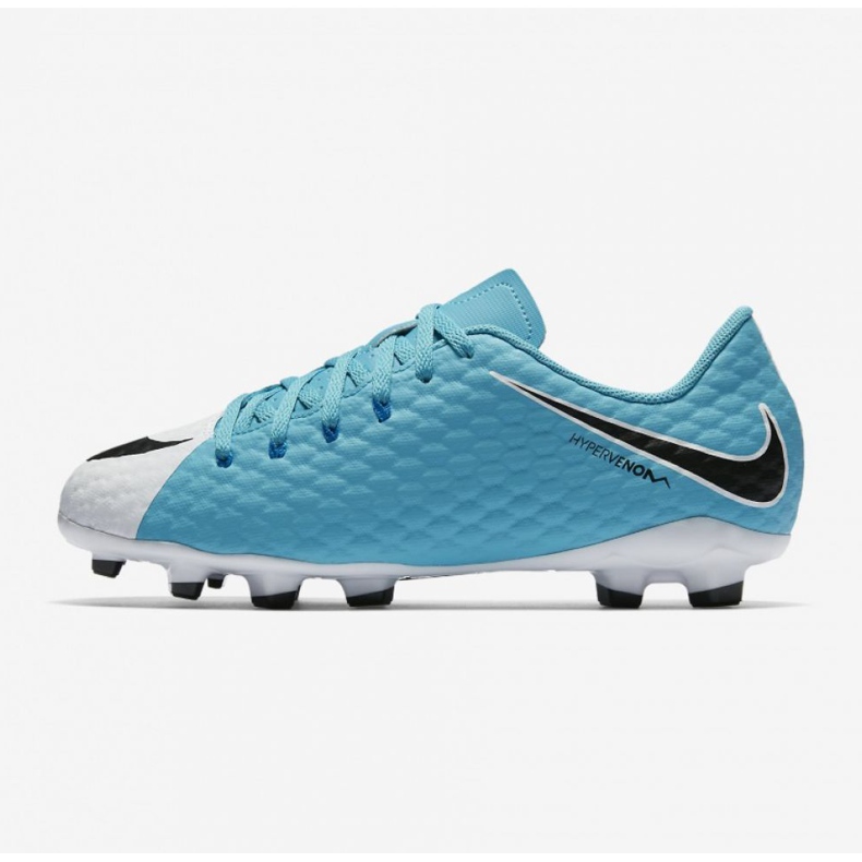 Nike Hypervenom Phelon Iii Fg Jr 852595 104 siniset kengät sininen sininen