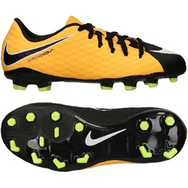Nike Hypervenom Phelon Iii Fg Jr 852595801 keltaiset kengät keltainen keltainen