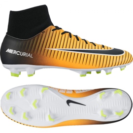Nike Mercurial Victory Vi Df Fg M 903609801 kenkä oranssi keltainen