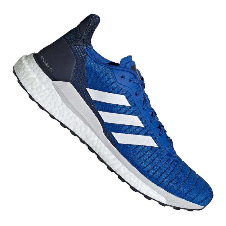 Juoksukengät adidas Solar Glide 19 M F34099 sininen