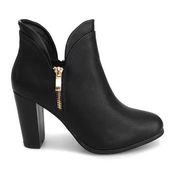 Jodhpur -saappaat vetoketjulla F830 musta