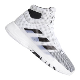 Adidas Pro Bounce Madness 2019 M BB9235 kengät valkoinen valkoinen
