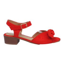 Red Noemia -korkoiset sandaalit punainen