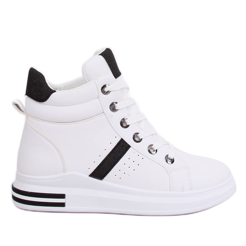 Valkoiset CB-19078 WHITE / BLACK lenkkarit valkoinen