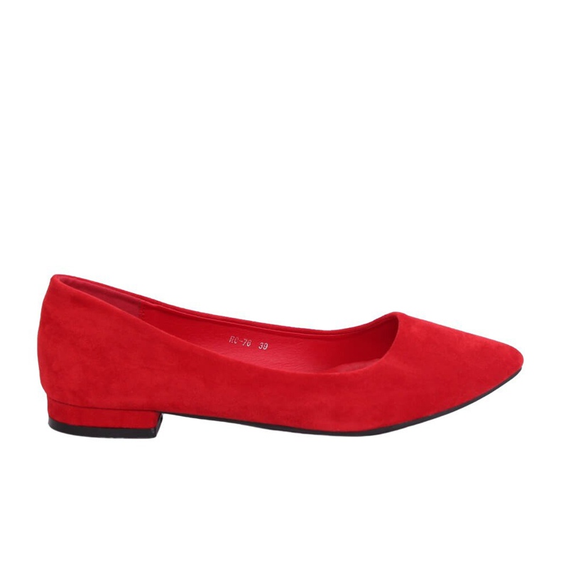 Ballerinat mantelin varpailla punainen RC-76 Red