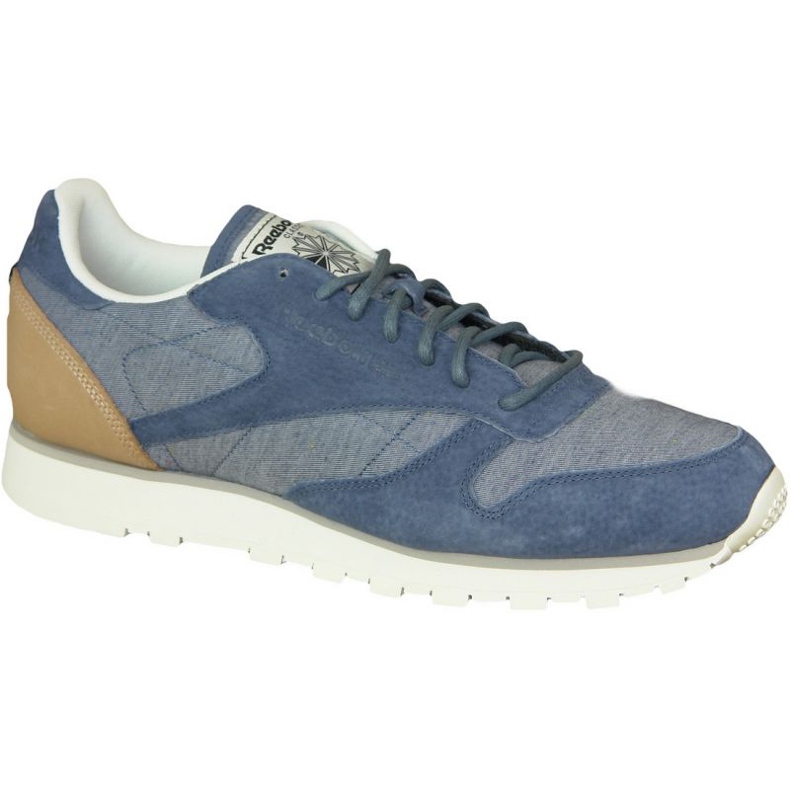 Reebok Cl Leather Fleck M AQ9722 sininen