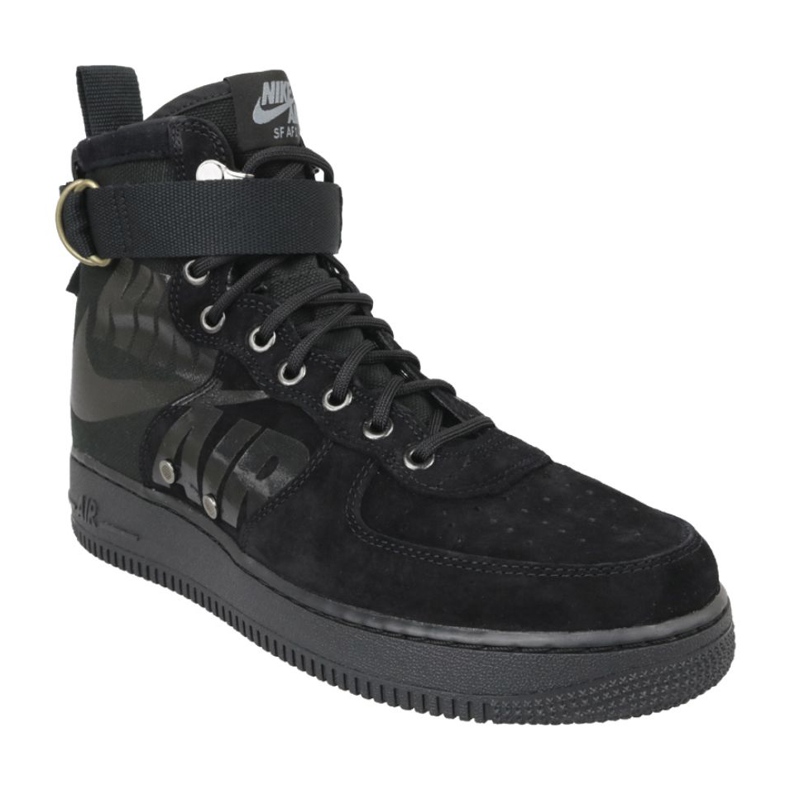 Nike Sf Air Force 1 Mid M 917753-008 kenkä musta