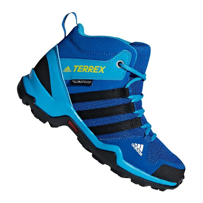 Kengät adidas Terrex AX2R Mid Cp Jr BC0673 sininen monivärinen