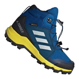 Kengät adidas Terrex Mid Gtx Jr BC0596 musta sininen vihreä