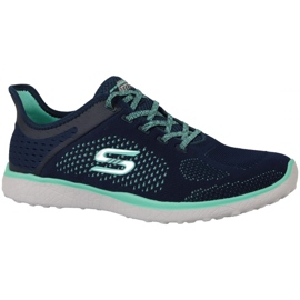 Skechers Microburst W 23327-NVGR Kengät harmaa monivärinen