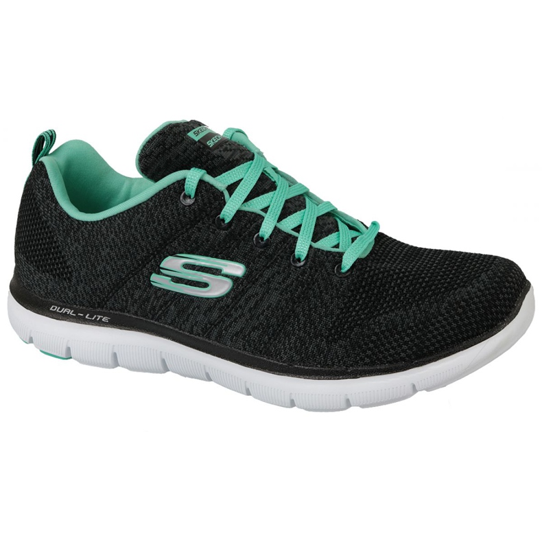 Skechers Flex Appeal 2.0 W 12756-BKAQ musta