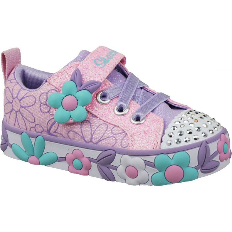 Skechers Daisy Lites Jr 10965N-PKMT Kengät vaaleanpunainen