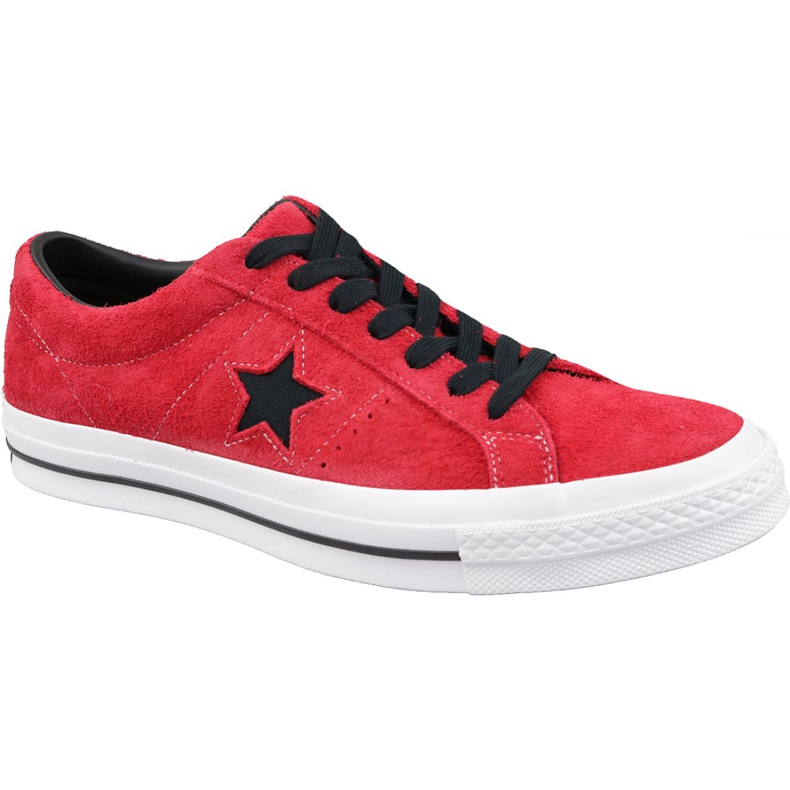 Converse One Star M 163246C punaiset kengät punainen