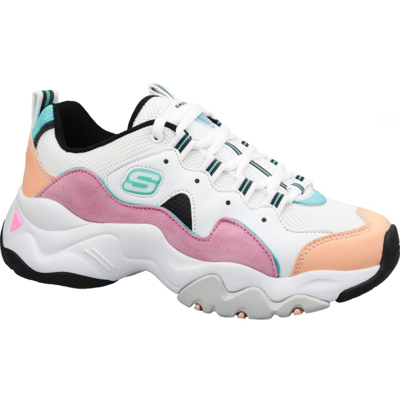 Skechers D'Lites 3.0 Zenway W 12955-WPKB Kengät valkoinen monivärinen