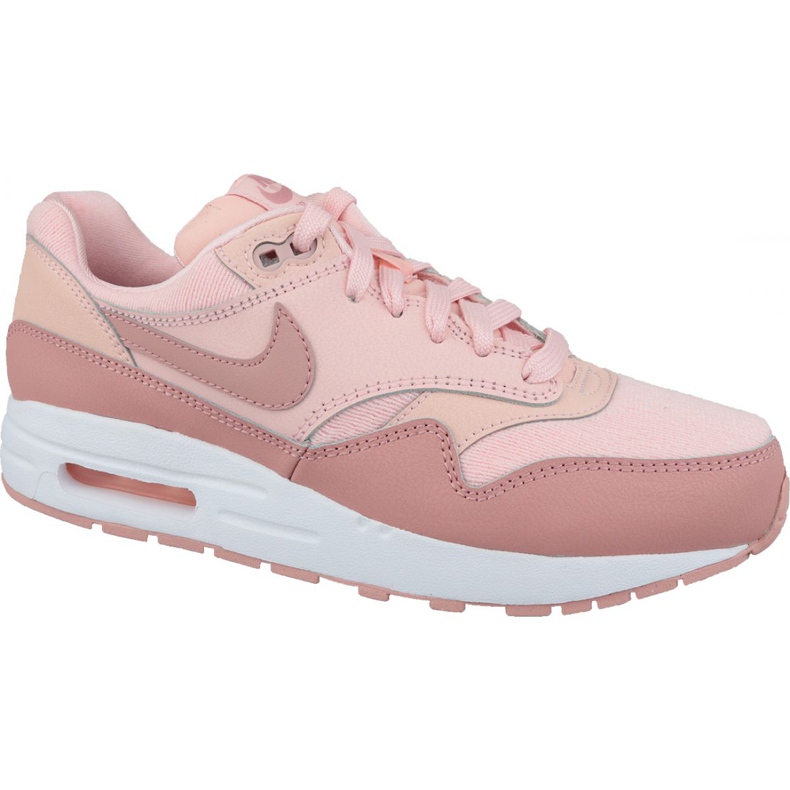 Nike Air Max 1 Gs Jr AQ3188-600 vaaleanpunainen