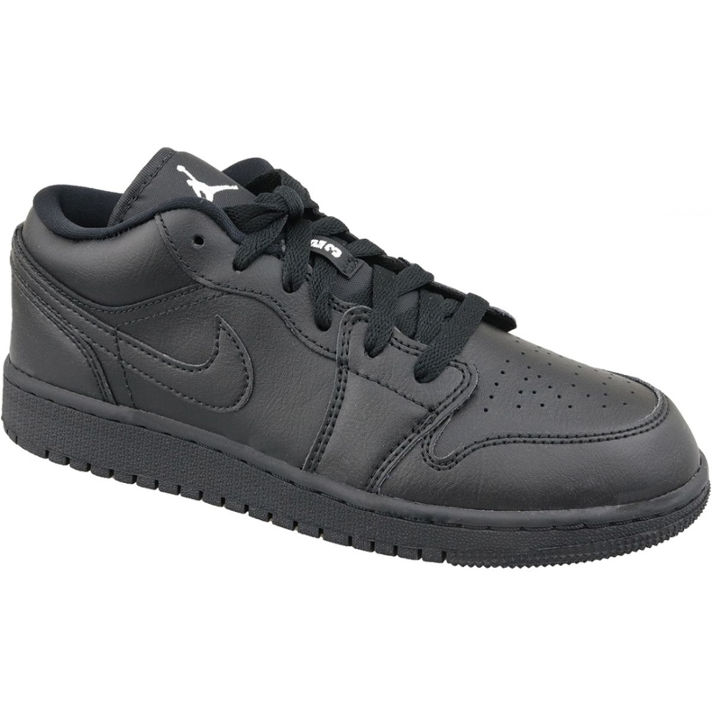 Nike Jordan Air 1 Low Bg M 553560-006 mustat kengät