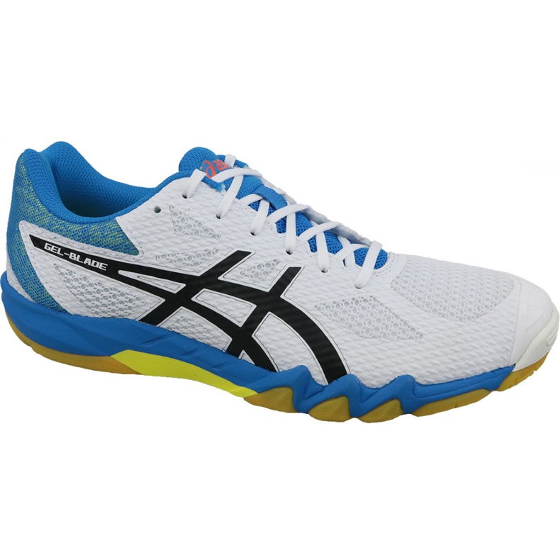 Asics Gel-Blade 7 M 1071A029-100 squash-kenkä monivärinen