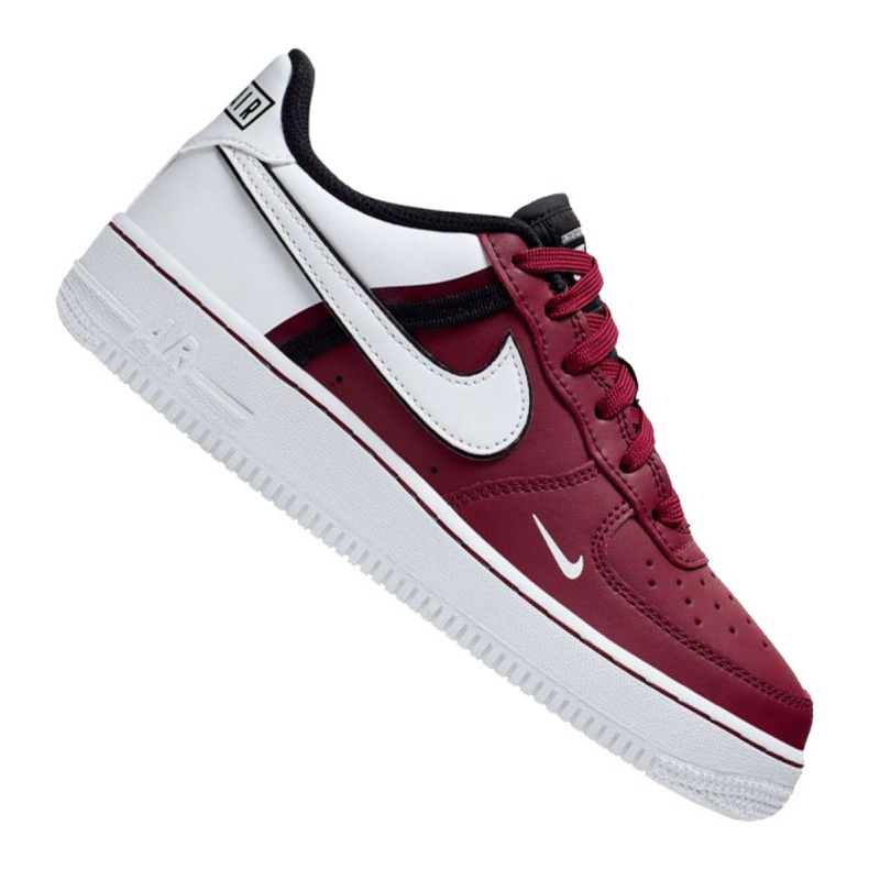 Nike Air Force 1 LV8 2 Jr CI1756-600 valkoinen punainen