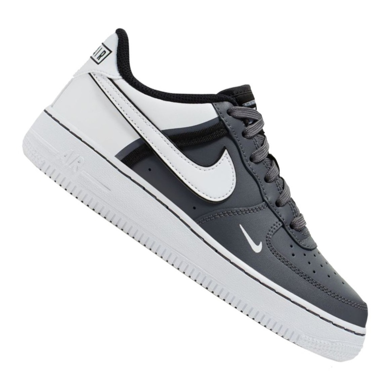 Nike Air Force 1 LV8 2 Jr CI1756-002 kenkä valkoinen musta