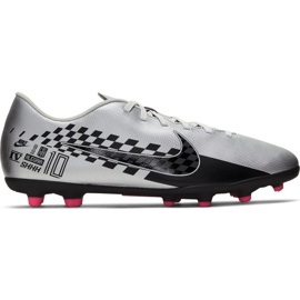 Nike Mercurial Vapor 13 Club Neymar FG / MG M AT7967-006 jalkapallokengät harmaa harmaa