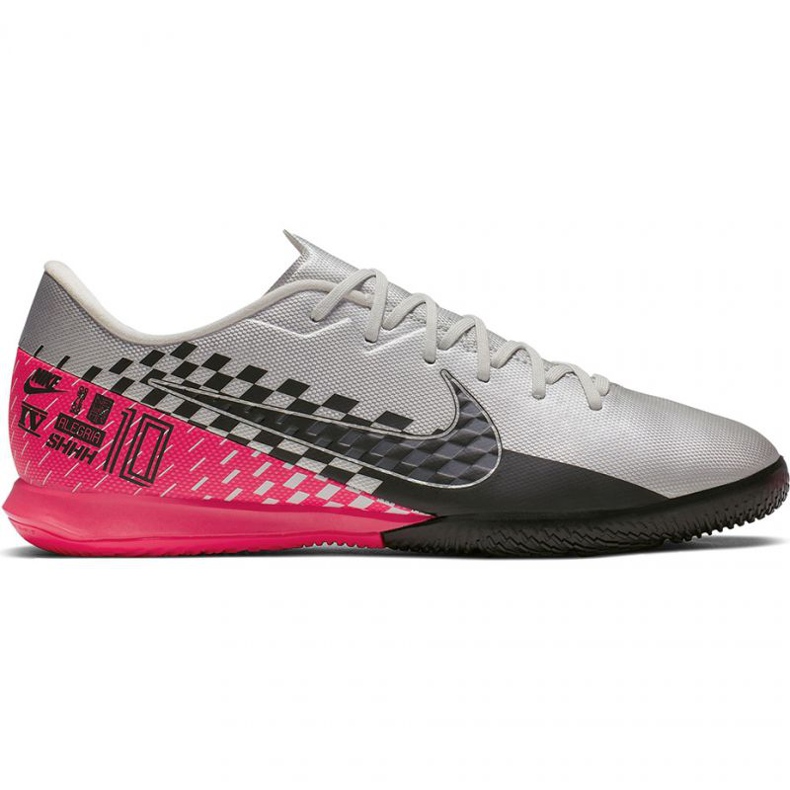Sisäkengät Nike Mercurial Vapor 13 Academy Neymar Ic M AT7994-006 harmaa hopea