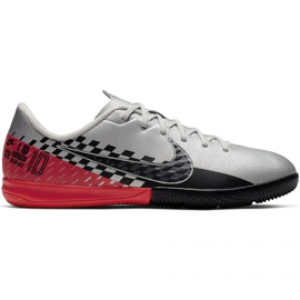 Nike Mercurial Vapor 13 Academy Neymar Ic Jr AT8139-006 sisäkengät harmaa harmaa