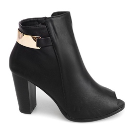 Avaa saappaat postitse F906 musta